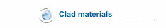 Clad materials