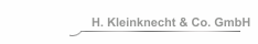 H. Kleinknecht & Co. GmbH